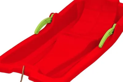 Produktbild von Bob KAROL aus robustem Kunststoff, rot, mit Hebelbremsen, 30 kg Tragkraft