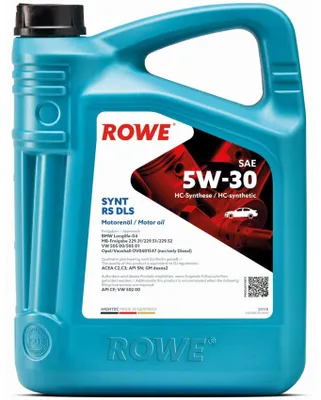 Produktbild von Rowe Hightec Synt RS DLS SAE 5W-30 Motoröl, 5l