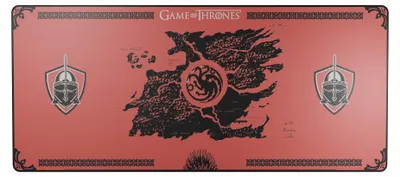 Productafbeelding van LEXIP X GAME OF THRONES Black Lights XXL Muismat
