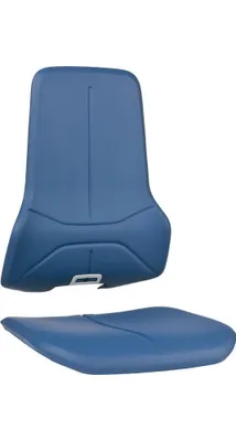 Image de interstuhl Wechselpolster Mousse intégrale bleu - 9588-2001