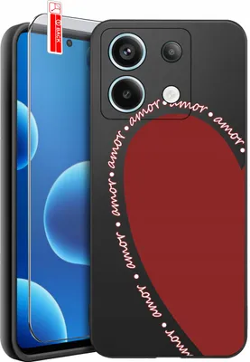 Obrázok produktu pre ETUI do Xiaomi Redmi Note 13 Pro 4G WZORY| WALENTYNKOWE SERCE CASE + SZKŁO