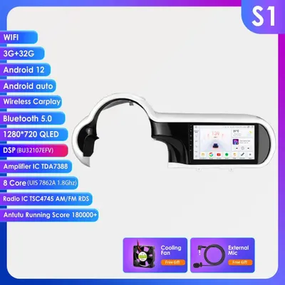 Immagine prodotto di Autoradio 2DIN - Lettore multimediale - Sistema di navigazione - Autoradio touchscreen - Aggiornamento del cruscotto