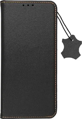 Produktbild von Smart Pro Echt Buchtasche Leder Tasche Lederbuch Hülle Cover Case Handy-Hülle Handytasche kompatibel mit iPhone 17 Schwarz