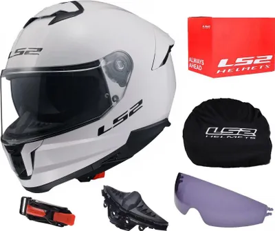 Zdjęcie produktu dla Kask Ls2 Ff808 Stream Ii Solid White Rozm L (59-60)