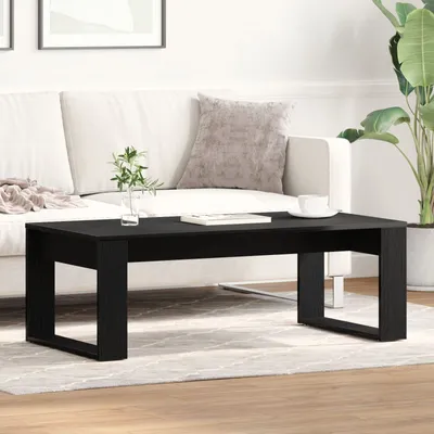 Produktbild von Möbel Couchtisch Schwarz Eiche 102x50x35 cm Holzwerkstoff - Couchtische 862071