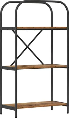 Produktbild von "WINTER SALE" Bücherregal - Standregal - Wohnzimmerschrank - Altholz 60 x 30 x 109 cm Holzwerkstoff - Lagerregal Bücherregale NEU3112865