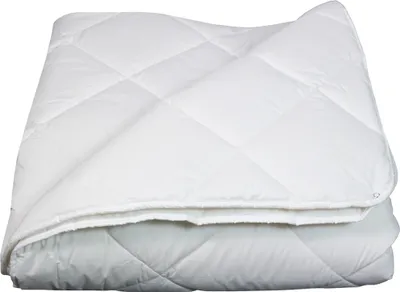 Produktbild von Bettdecke Polydaun LOTTA – 4-Jahreszeiten – Wolle-Füllung – 200x200 cm