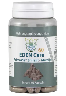 Produktbild von VITARAGNA® PrimaVie Shilajit Mumijo 60 Kapseln, Huminsäure und Fulvinsäure aus dem Himalaya – Extrakt ohne Zusatzstoffe wie Magnesiumstearat