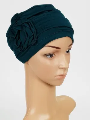 Obrázek produktu pro Eva Design Nina Turban čepice zelená elegantní