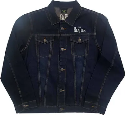 Produktbild von The Beatles - Jeansjacke für Herren/Damen Uni RO796 (XXL) (Jeansblau)