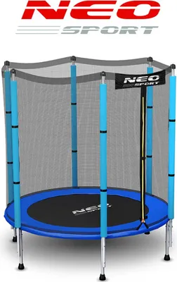 Trampoline Fitness Intérieur LIFERUN Ø128cm - Pliable, 150kg Charge, Réglable