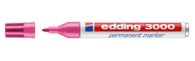 Produktbild von Edding Permanentmarker 3000 1,5-3 mm rosa