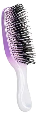 Obrázok produktu pre BEYSTON Rozčesávacia kefa ombré, fialová / biela ombré (perleťová), Obrázok generovaný UI