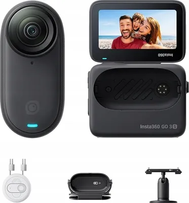 Zdjęcie produktu dla Insta360 GO 3S 128 GB przenośna minikamera 4K akumulator 140 min