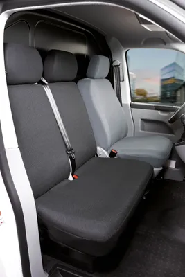 Produktbild von Walser Sitzbezüge für VW T5 Doppelbank vorne aus strapazierfähigem Polyester umlegbar ab BJ 09/2009 - heute, 10454