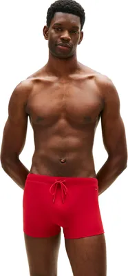 Produktbild von Tommy Hilfiger Herren Badehose Trunk mit Logo, Rot (Medium Red), M