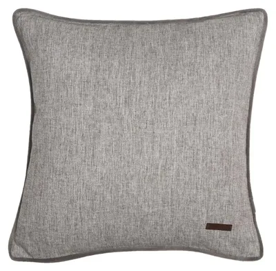 Image de ESPRIT Housse de coussin décoratif HARP Gris clair 40 x 40 cm