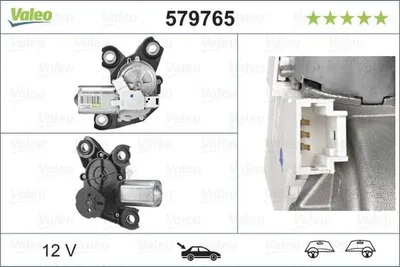 Zdjęcie produktu dla Silnik Wycieraczek Citroen Berlingo, Opel Combo, Peugeot Partner 04.08- Tył