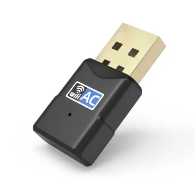 Produktbild von WIFI-Stick USB-Dongle 600 Mpbs für PC, Computer Kompatibel mit Windows 11/10/8.1/8/7/Vista/XP/MacOS Phonillico®