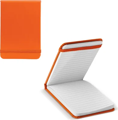 Produktbild von Reporter Notizbuch / DIN A6 / 160 S. / liniert / PolyurethanHardcover / Farbe: orange