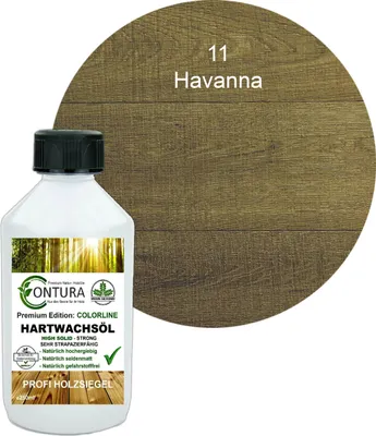 Produktbild von Contura 250ml. FARBIGES Hartwachsöl Colorline Premium Hartwachs - 11 Havanna