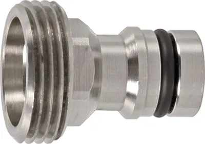 Produktbild von GEKA plus-Gerätestecker "Stecksystem" ; AG G 3/4" MS Ni