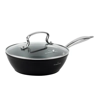 Obrázek produktu pro Pánev Ø 20 cm s nepřilnavým povrchem Pánev s víkem STRONG PRO TARRY DEEP