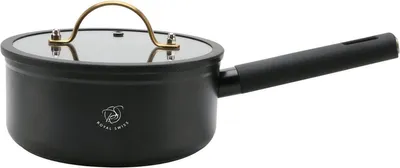 Image de Casserole Stieltopf de 18 x 8 cm – Casserole avec couvercle – Acier inoxydable – Compatible induction – Sans – Royal Swiss®