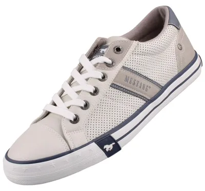 Image de Mustang Herren Sneaker Beige 26M0151001-offwhite