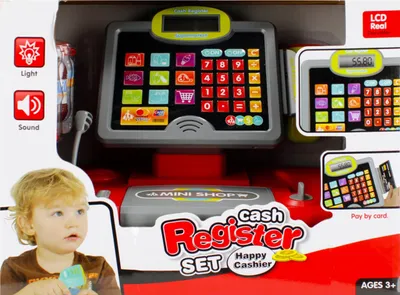 Produktbild von Ladenkasse mit Zubehör für Kinder, Ladenspiel 3+ Mega Creative