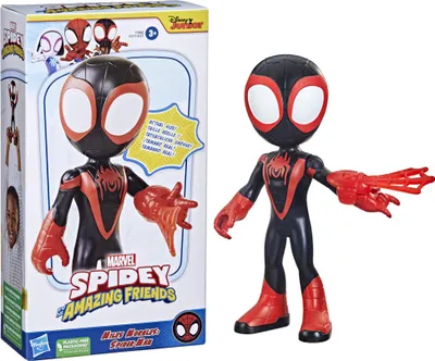 Produktbild von Marvel Spidey and His Amazing Friends große Miles Morales Spider-Man Figur, 3 Jahr(e)