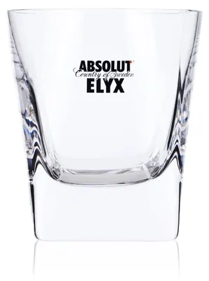 Produktbild von Absolut Vodka Glas Tumbler Gläser "Elyx Glas" Seltenheitswert