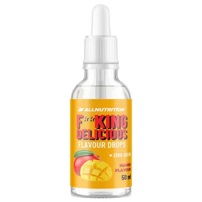 Produktbild von ALLNUTRITION FITKING DELICIOUS FLAVOUR DROPS 50ml Mango