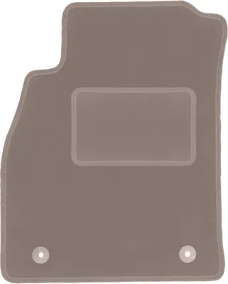 Produktbild von Fahrerfußmatte Velours beige passend für Opel Insignia A FL (2013-2017, Limousine, Liftback, Kombi) – mit Befestigungen – passgenau