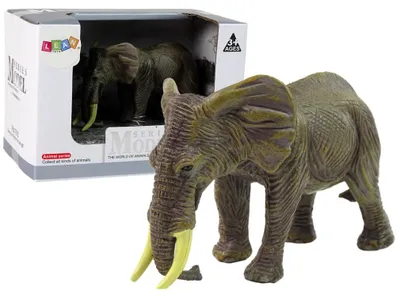 Immagine prodotto di Grande figura di elefante da collezione - Animali del mondo
