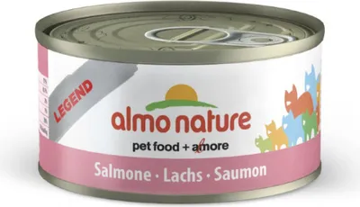 Produktbild von Almo Nature HFC Jelly, Adult, jede Rasse, Lachs, 70 g, Ohne künstliche Farbstoffe