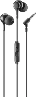 Produktbild von Altec Lansing In-Ear-Kopfhörer mit 3,5-mm-Klinkenanschluss, Kabelgebunden, Anrufe/Musik, 20 - 20000 Hz, Kopfhörer, Schwarz
