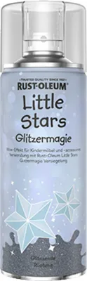 Produktbild von Little Stars Glitzermagie Sprühlack Glänzende Rüstung silber 400 ml