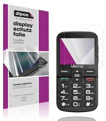 Immagine prodotto di 4x Pellicola Protettiva per Tosaju T2401 Protezione Schermo Claro Display dipos