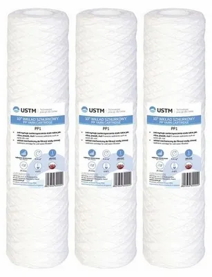 Produktbild von USTM PP1 Snorfilter 10 Zoll PP Wasserfilterkartusche