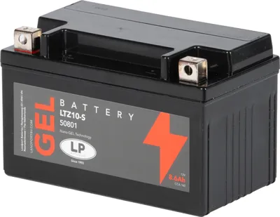 Produktbild von YTZ10-S Motorradbatterie GEL 12V 8,6Ah LANDPORT LTZ10-S 50922 YTZ10S-BS GEL12-10