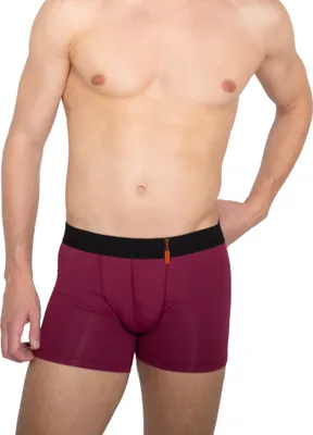 Produktbild von ALBERT KREUZ Retro Shorts Boxershorts Mikrofaser Weinrot, 06/L