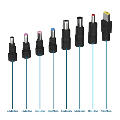 Produktbild von ANSMANN USB-C Laptop Adapter-Set, kompatibel mit den gängigsten Markenlaptops