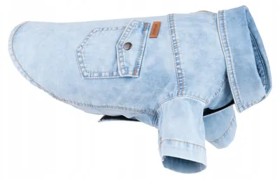 Produktbild von Amiplay Denim Hundeshirt 25 cm Blau