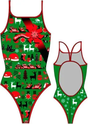 Image de Turbo Christmas Maillot de bain Vert XL Femme Vert XL