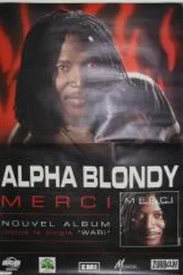 Productafbeelding van Alpha Blondy - Merci - Affiche/Poster - 80x120 cm