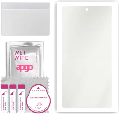 Produktbild von apgo Hydrogel Schutzfolie, Matt, kompatibel mit Samsung Galaxy Note 10 Plus, flexibele Displayschutzfolie, Folie mit Positionierhilfe, Anti-Fingerprint, kratzfest, einfache Montage
