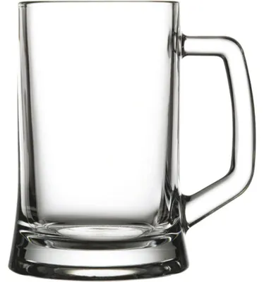 Produktbild von 36x Pasabahce großer Bierhumpen, 0,655 Liter Bierglas Bierseidel