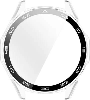 Immagine prodotto di INF Custodia protettiva integrata in PC trasparente e vetro temperato per Huawei Watch GT6 41mm