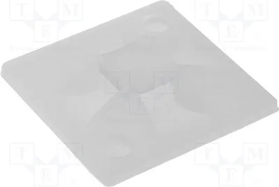Produktbild von 10x Selbstkender schraubbar natürlich H: 3,7mm 151-10904 Kabelbinder
